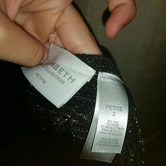 Liz Claiborne matching t-shirt and cardigan - Picture 7 of 7